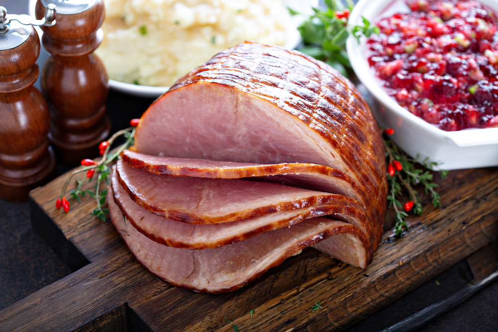 Cooked Unsmoked Christmas Gammon Ham Joint